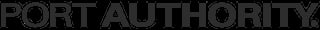 Port Authority logo text in gray