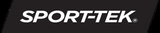 Sport-Tek logo in white text on black background